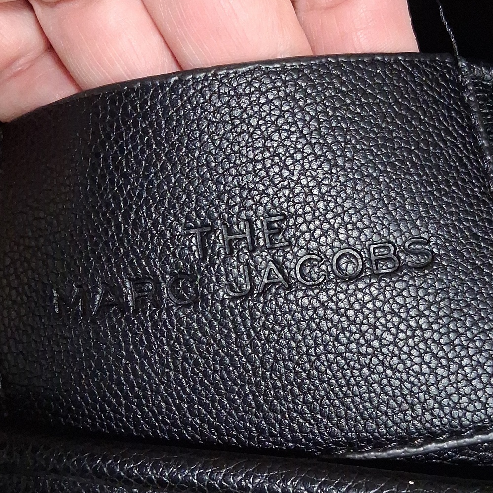 Leather Marc Jacobs Black and White Tote Bag Mini - Picture 11 of 11